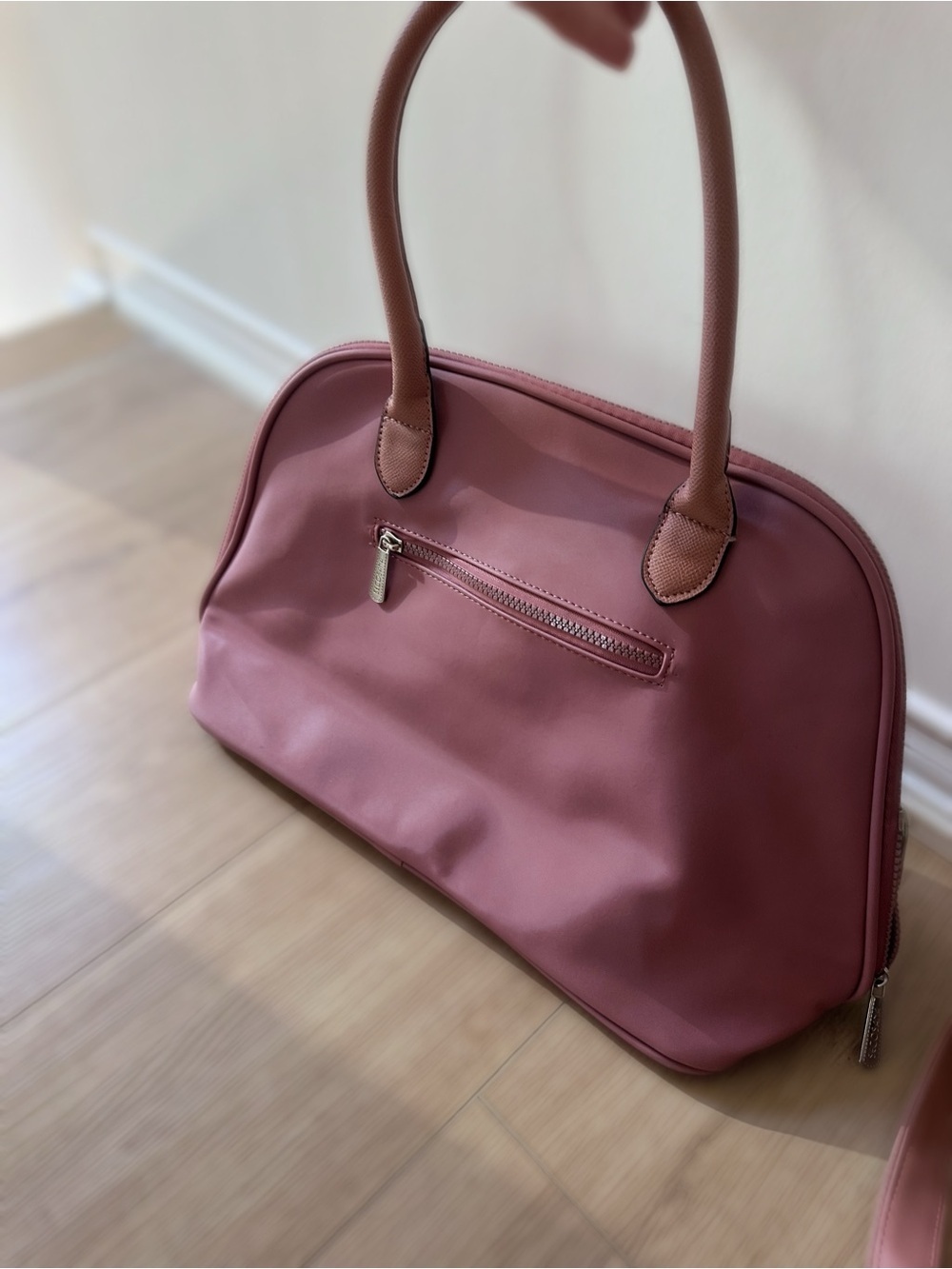 Seconsana Mauve Satchel Shoulder & Crossbody Bag - Picture 5 of 5